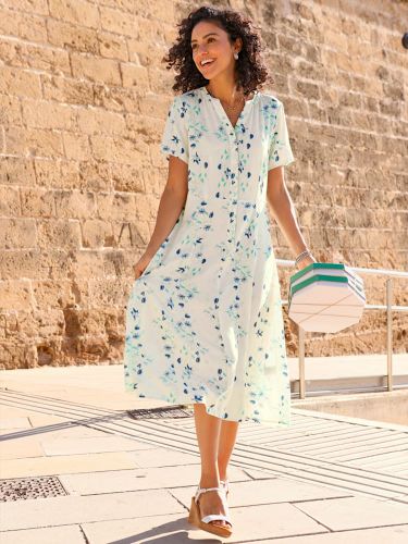 Robe tissée viscose (ecovero) - Witt - Modalova