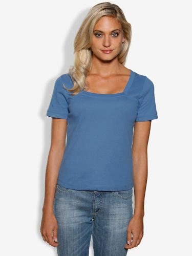 T-shirt grande encolure carrée - Witt - Modalova