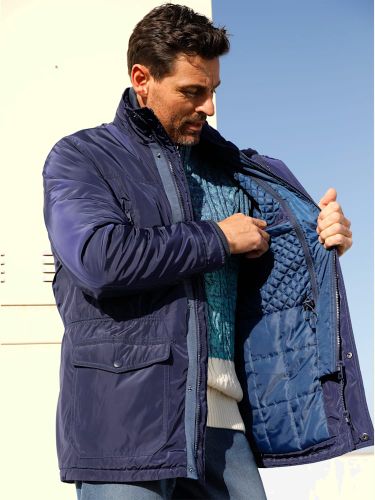 Veste longue col amovible - Marco Donati - Modalova