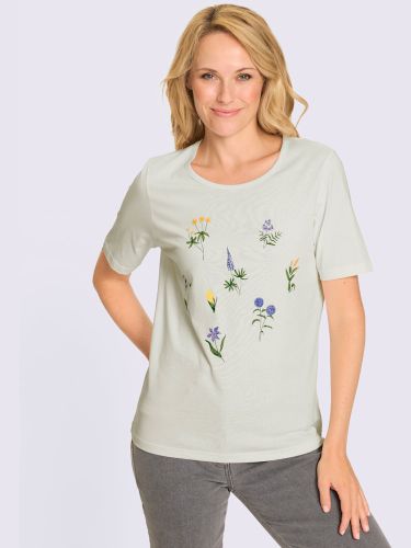 T-shirt à manches courtes motif floral devant - Witt - Modalova