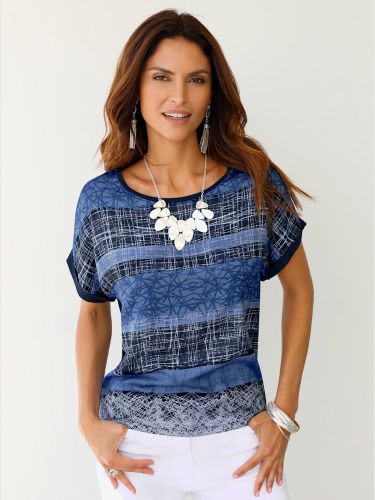 T-shirt tendance à multiples motifs - Witt - Modalova