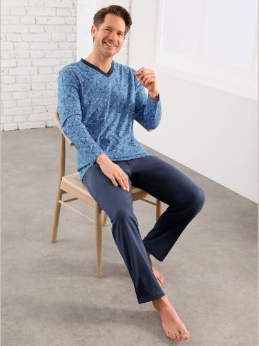 Pyjama jersey fin et éponge - wäschepur men - Modalova