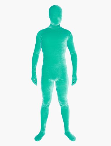 Vêtement de zentai en velours Déguisements Halloween - milanoo.com - Modalova