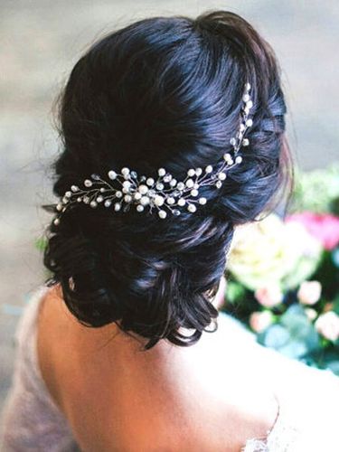 Coiffure mariage 2026 Chic Coiffure de mariage de fiançailles Coiffure - milanoo.com - Modalova