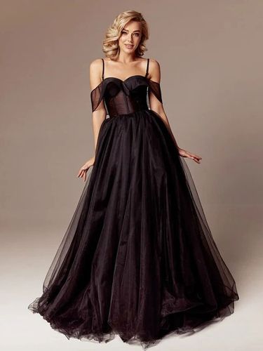 Robes de mariée princesse 2026 A-ligne sans manches longueur au sol robe de mariée personnalisation gratuite - milanoo.com - Modalova