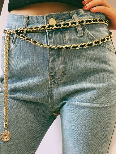 Bijouxs Chaîne De Corps En Métal Doré Réglable Chaîne De Taille - milanoo.com - Modalova