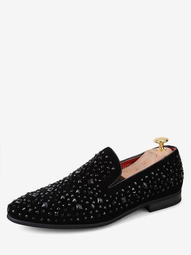 Mocassins s cloutés sans lacet Derbies bal Chaussures de Mariage Soirée - milanoo.com - Modalova