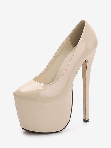 Chaussures sexy talon haut plateforme rouge - milanoo.com - Modalova