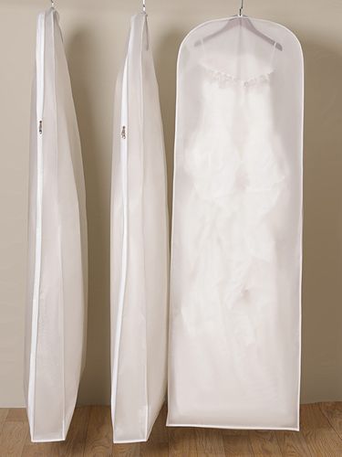 Housse anti-poussière pour robe de mariée sac pour robe à longue queue Non tissé élargi Double face - milanoo.com - Modalova