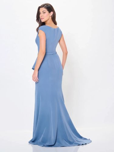 Robe de mère de mariée conçue décolleté sans manches sirène robes d\'invitées de mariage perlées - milanoo.com - Modalova