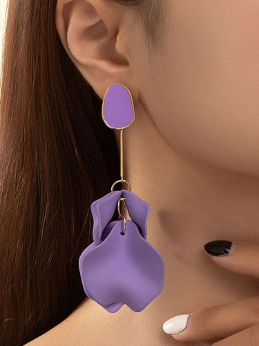 Boucles d\'oreilles de mariée Bijoux de mariée percés en métal sans pierre - milanoo.com - Modalova