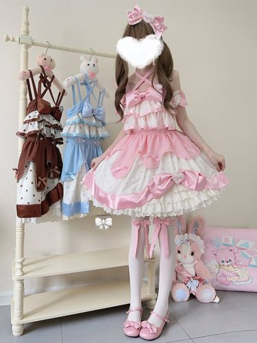 Robe Sweet Lolita en polyester sans manches - milanoo.com - Modalova