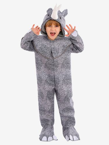 Combinaison pyjama Kigurumi Halloween Animal pour enfant en polyester avec capuche - milanoo.com - Modalova