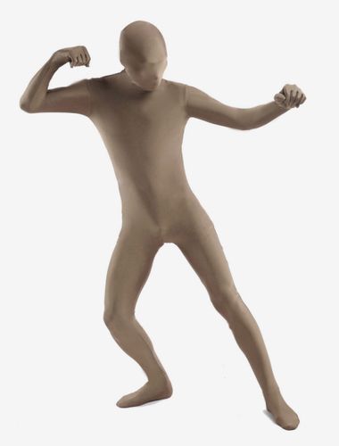 Vêtement de zentai olive unicolore enveloppé Déguisements Halloween - milanoo.com - Modalova