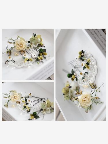 Coiffe de mariage accessoire pour cheveux en rayonne pour mariée - milanoo.com - Modalova
