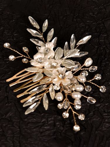 Accessoires de coiffure de mariée en métal - milanoo.com - Modalova
