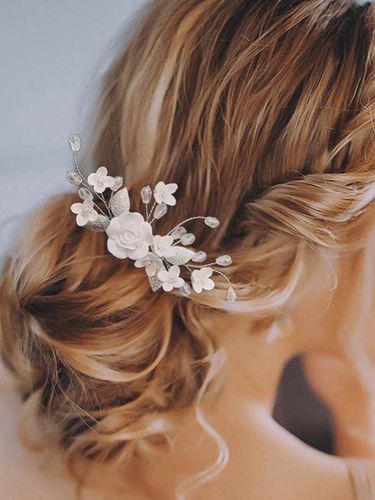 Accessoires de coiffure en métal pour la mariée - milanoo.com - Modalova