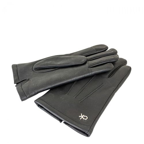 Gants noir en nuir - Calvin Klein Maroquinerie - Modalova