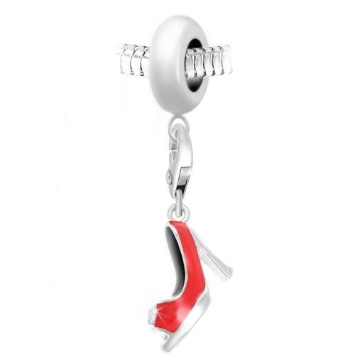 Charm perle chaussure orné de cristaux Swarovski par SC Crystal Paris® - So Charm Bijoux - Modalova