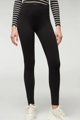 Thermal Leggings Woman Black Size XS - Calzedonia - Modalova