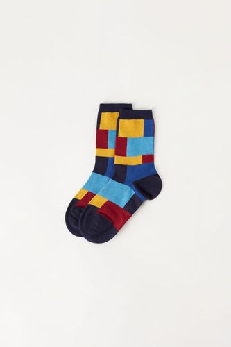 Kids’ Patterned Short Socks Unisex Size 29-32 - Calzedonia - Modalova
