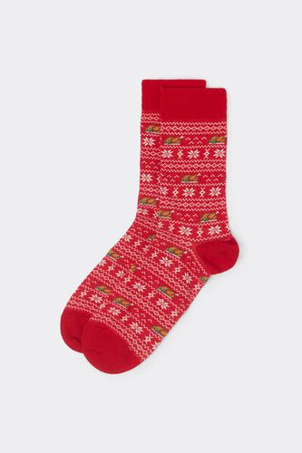 Men’s Patterned Short Socks Man Red Size TU - Calzedonia - Modalova