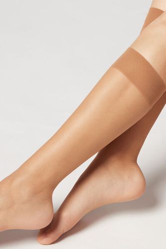 Denier Sheer Comfort Cuff Knee-Highs Woman Size TU - Calzedonia - Modalova