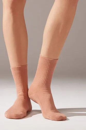 Unisex Short Sport Socks Man Pink Size 36-38 - Calzedonia - Modalova