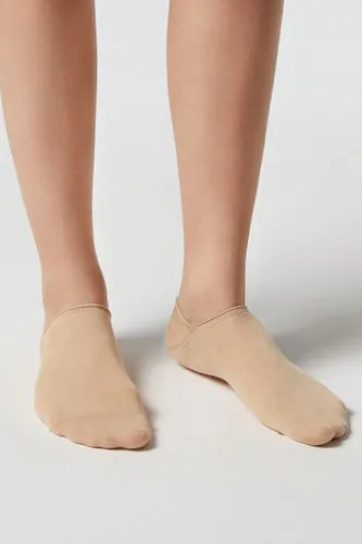 Unisex Cotton No-Show Socks Man Nude Size 42-43 - Calzedonia - Modalova