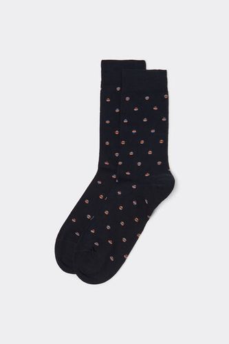 Men’s Patterned Short Socks Man Blue Size TU - Calzedonia - Modalova