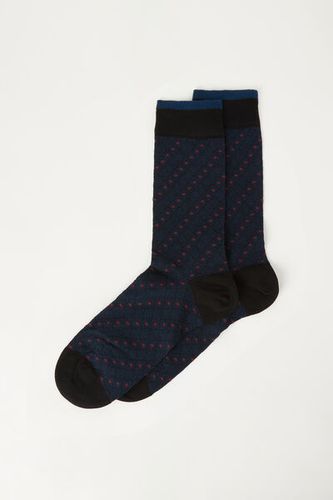 Men’s Diamond Pattern Jacquard Short Socks Man Size TU - Calzedonia - Modalova