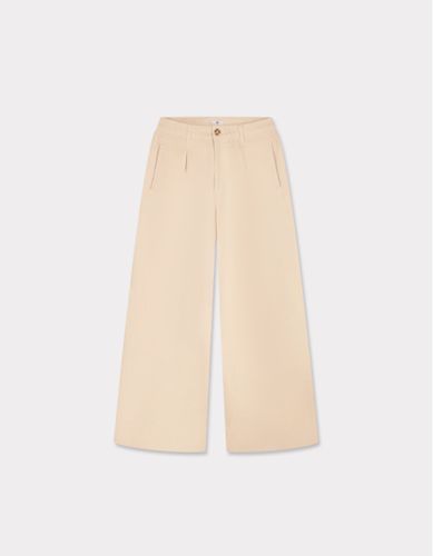 Pantalon long à pinces - beige - celio - Modalova