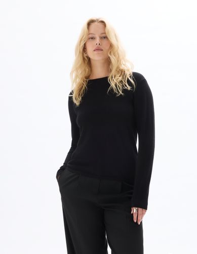 Pull en maille fine col rond - celio - Modalova