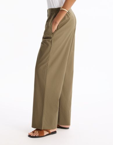 Pantalon large - kaki - celio - Modalova