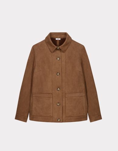 Veste en Suédine - beige - celio - Modalova