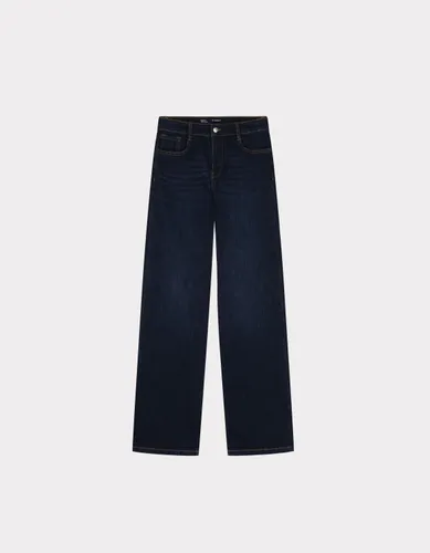 Jean taille haute - bleu - celio - Modalova