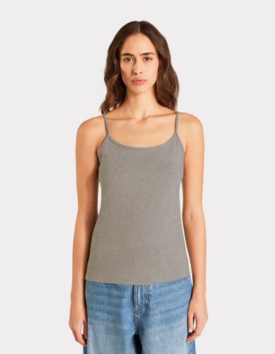 Débardeur uni à fines bretelles - gris clair - celio - Modalova