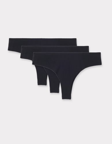 Lot de 3 tangas en microfibre - celio - Modalova