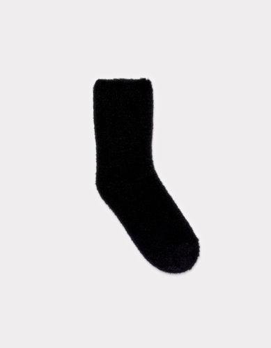 Chaussettes fluffy - noir - celio - Modalova