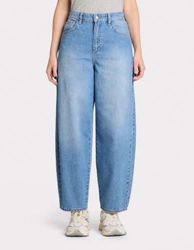 Jean barrel - bleu clair - celio - Modalova