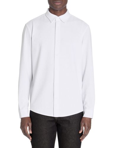 Chemise regular maille gaufré stretch - camaieu - Modalova