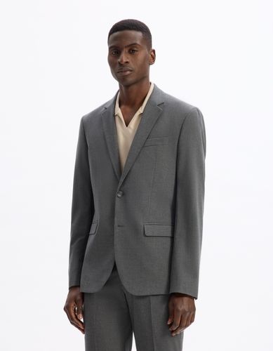 Veste de costume slim stretch - camaieu - Modalova