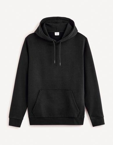 Sweat à capuche - noir - celio - Modalova