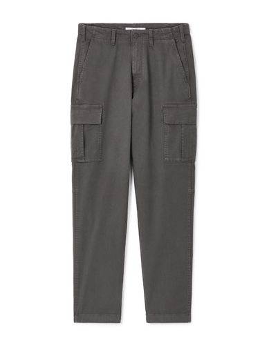 Pantalon cargo straight - gris - camaieu - Modalova