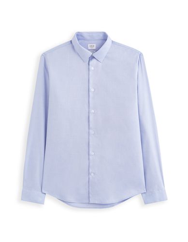 Chemise regular en oxford royal - bleu - camaieu - Modalova