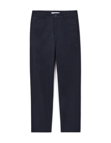 Pantalon chino slim coton stretch - marine - camaieu - Modalova