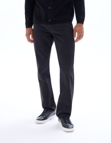 Pantalon 5 poches straight coton stretch - camaieu - Modalova