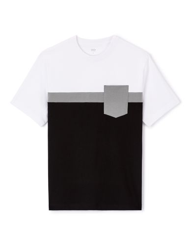 T-shirt boxy col rond 100% coton - camaieu - Modalova