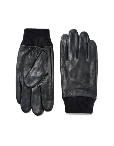 Gants en cuir - noir - camaieu - Modalova