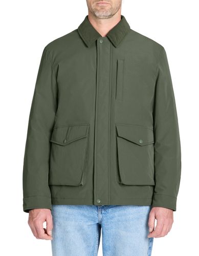 Parka col chemise - kaki - camaieu - Modalova